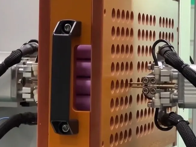 Portable Power Station Battery Module Assembly