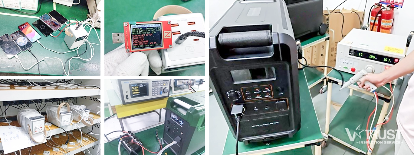 Portable Power Station On-Site Testing