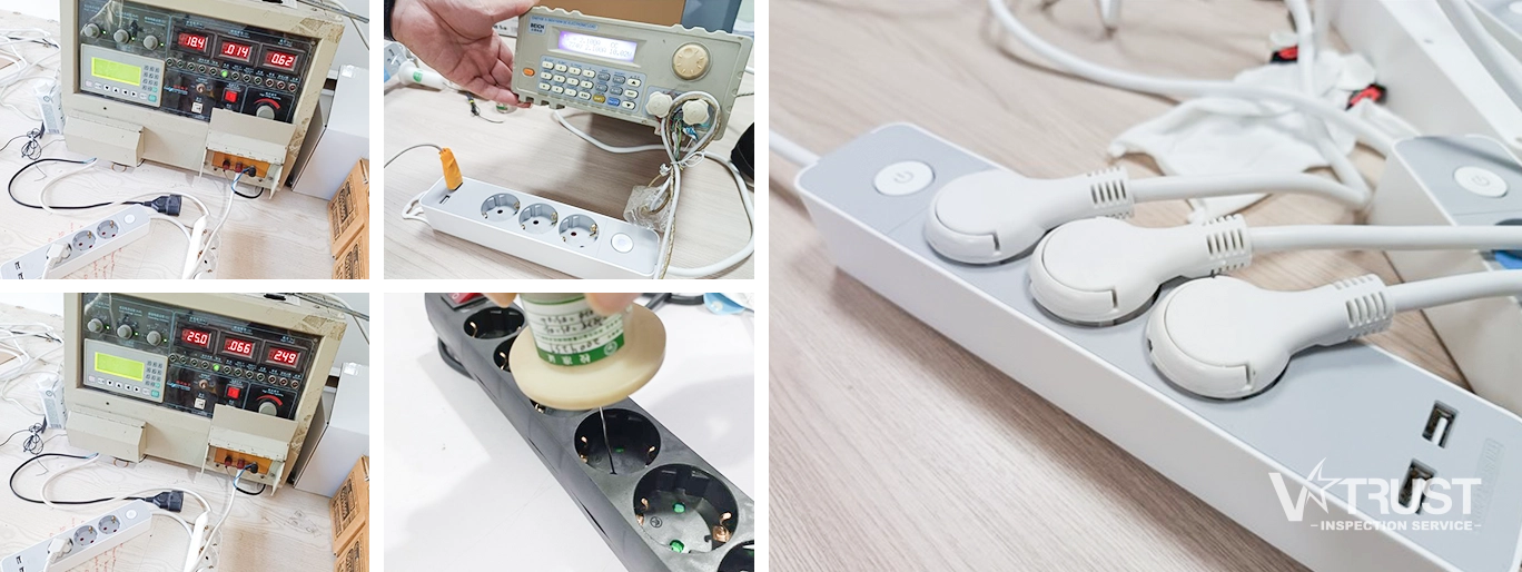 Power Strips On-Site Testing