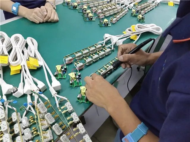 Power Strips Welding Copper Socket PCB