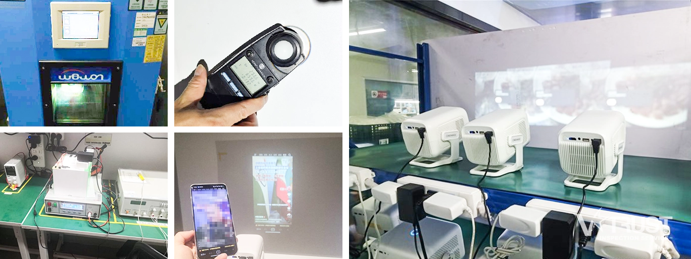 Projectors On-Site Testing