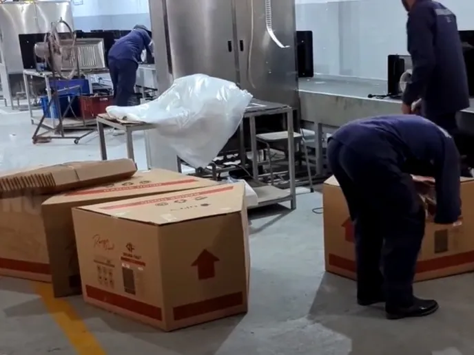 Range Hoods Labeling Packing