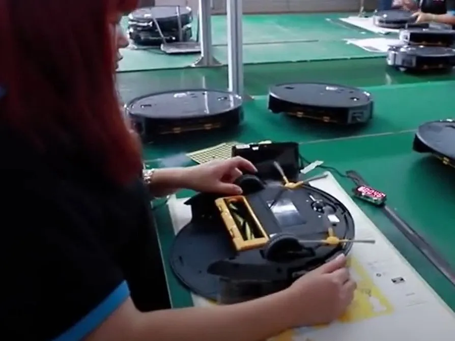 Robot Cleaner Appearance Inspection Cleaning