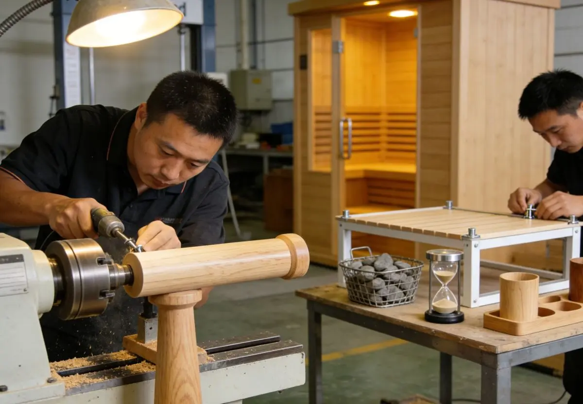Sauna Rooms Bench & Accessory Fabrication Installation