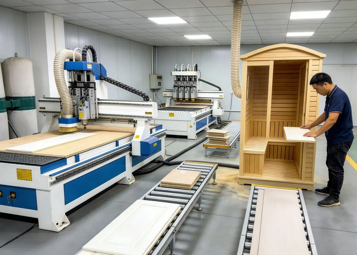 Sauna Rooms Component Fabrication