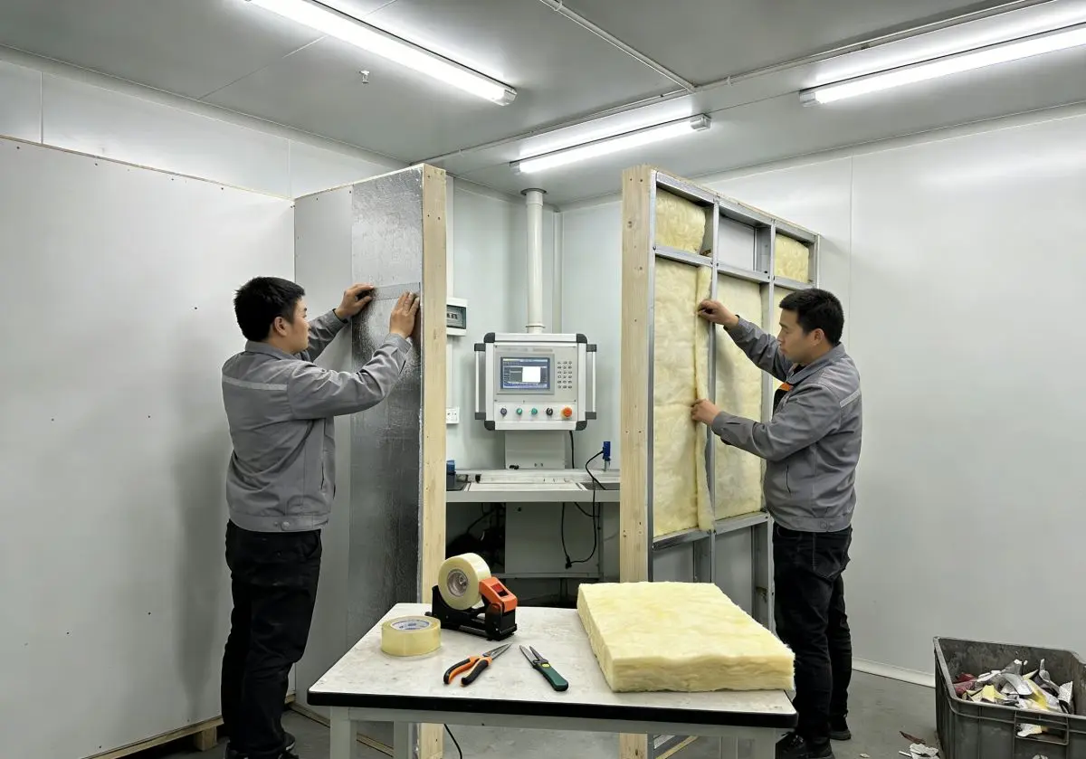 Sauna Rooms Insulation & Vapor Barrier Installation