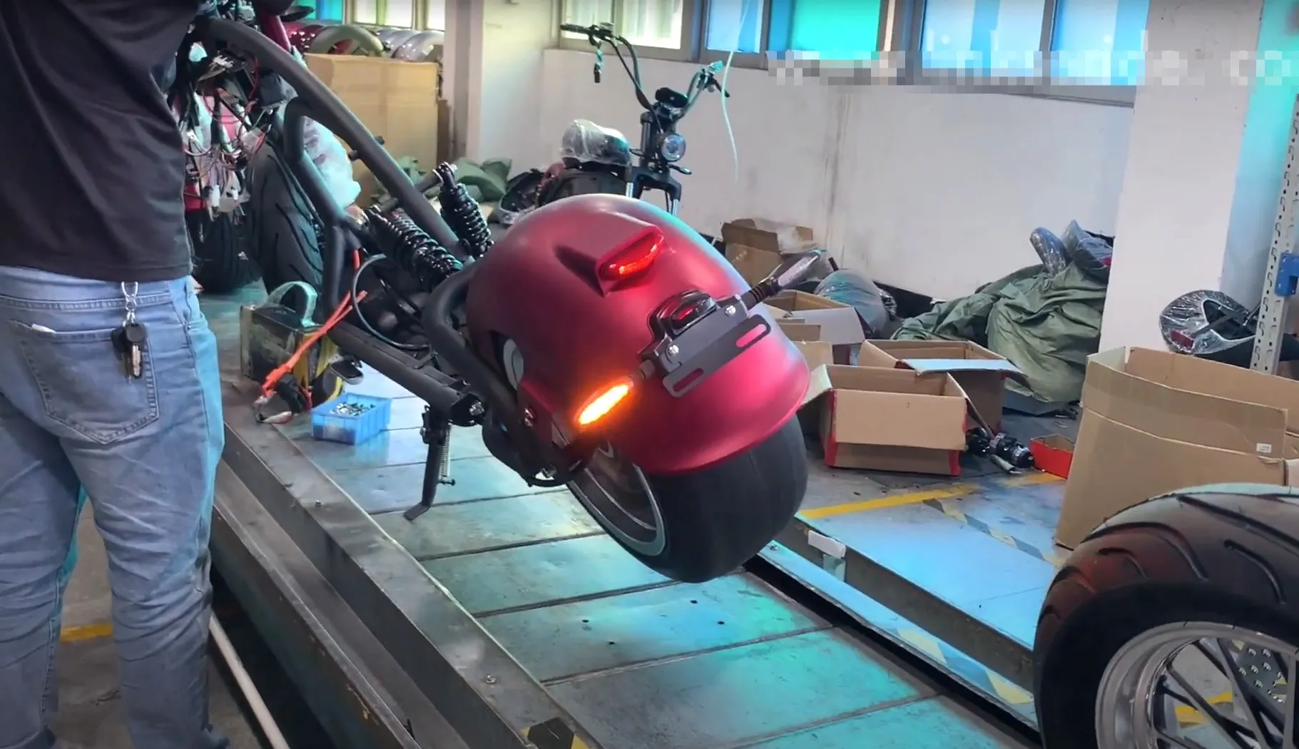 Scooters In-line Adjustment Testing