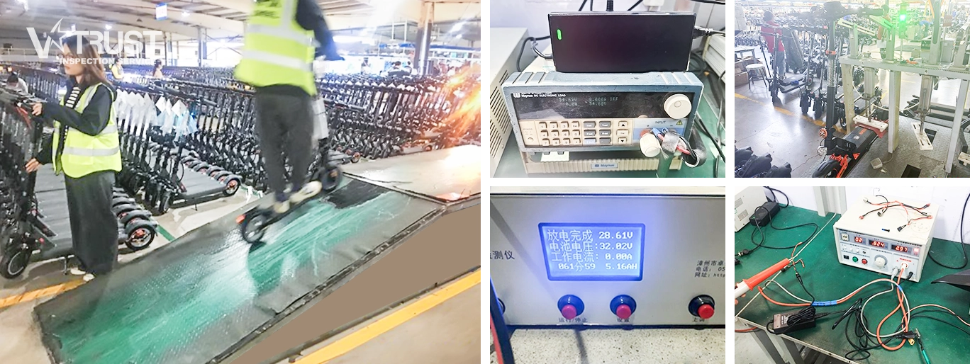 Scooters Quality Inspection Services