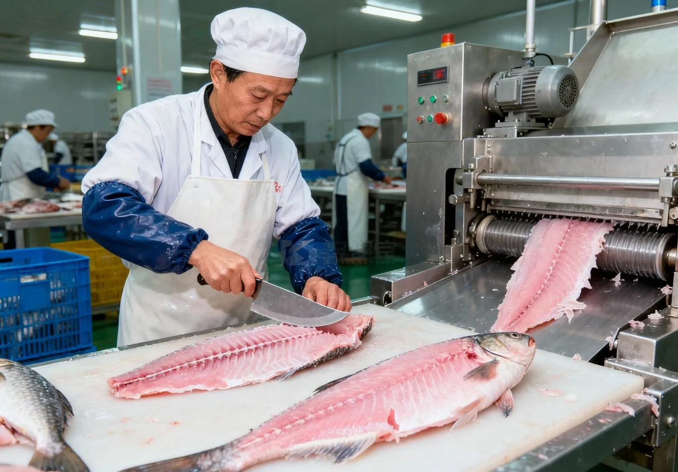 Seafood Filleting Skinning