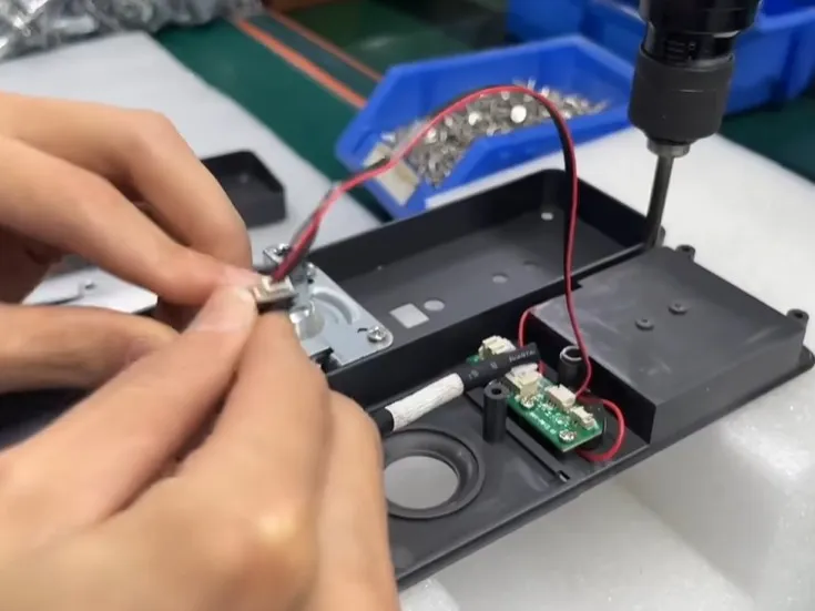 Smart Door Locks Pre-installation of Wiring Harness and Structural Components