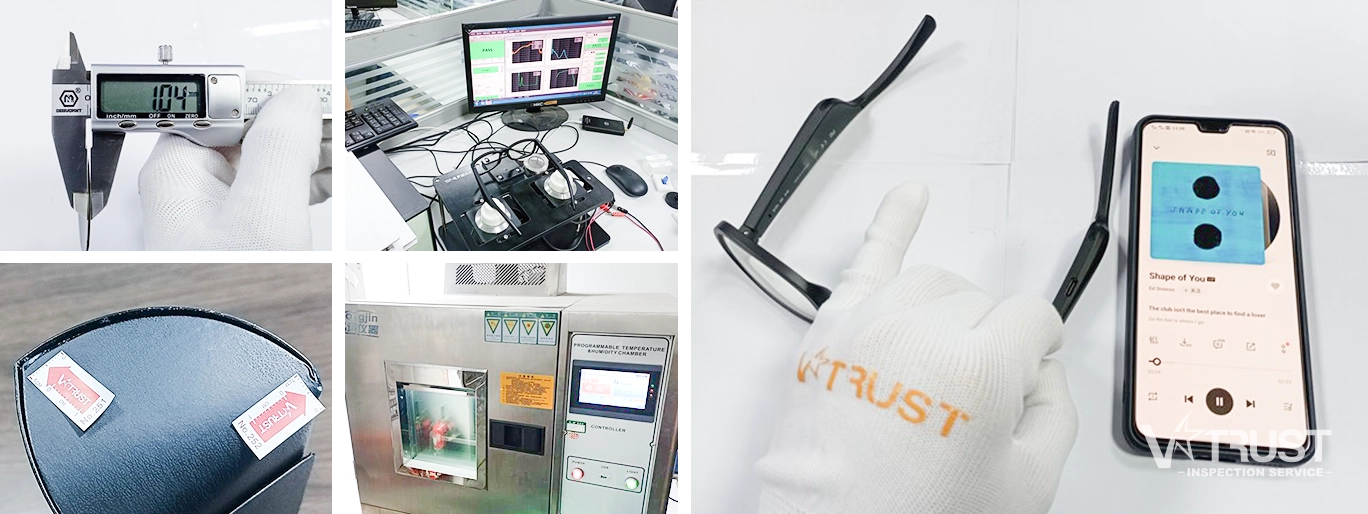 Smart Glasses On-site Testing