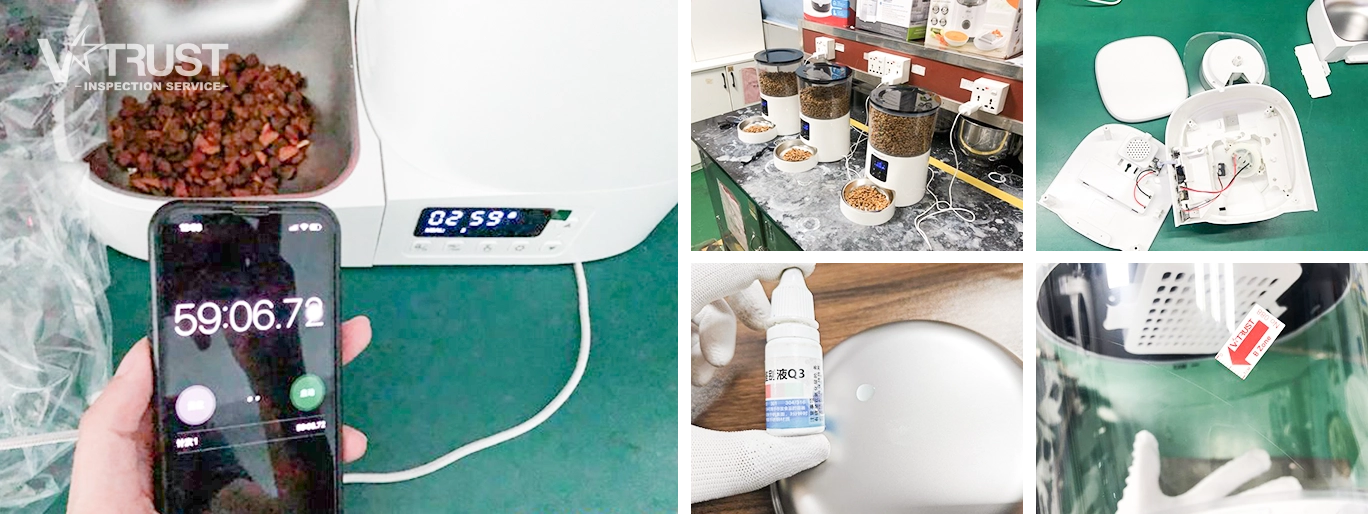 Smart Pet Feeder Quality Inspection Services