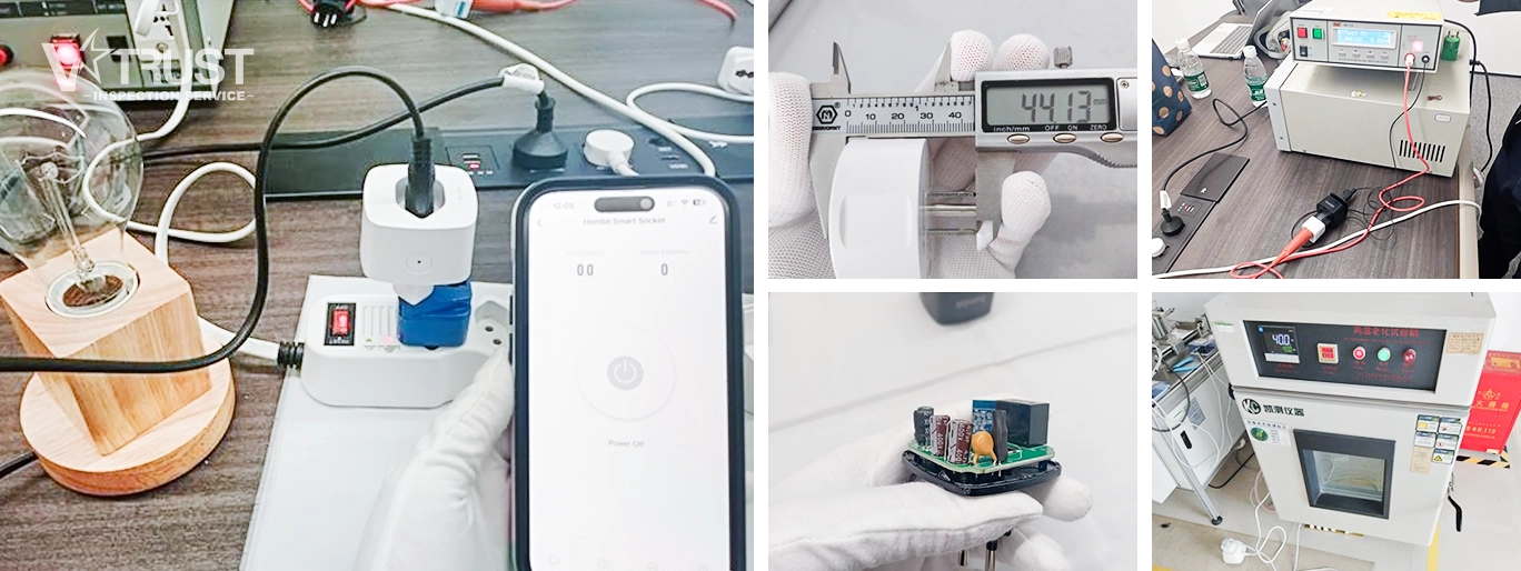 Smart Plugs Quality Inspection Services