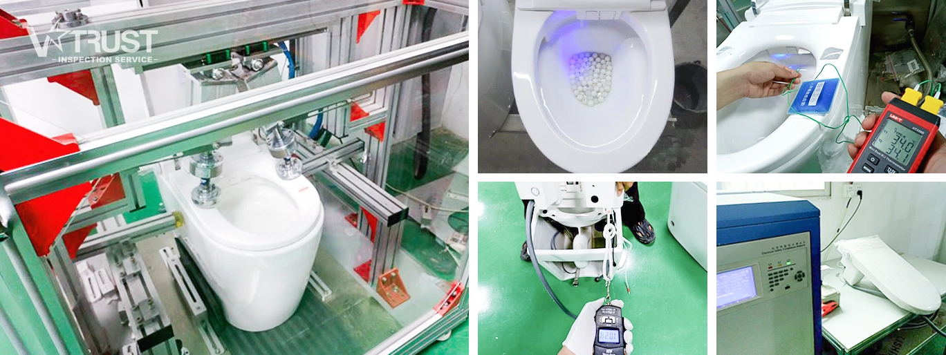 Smart Toilets Quality Inspection Services