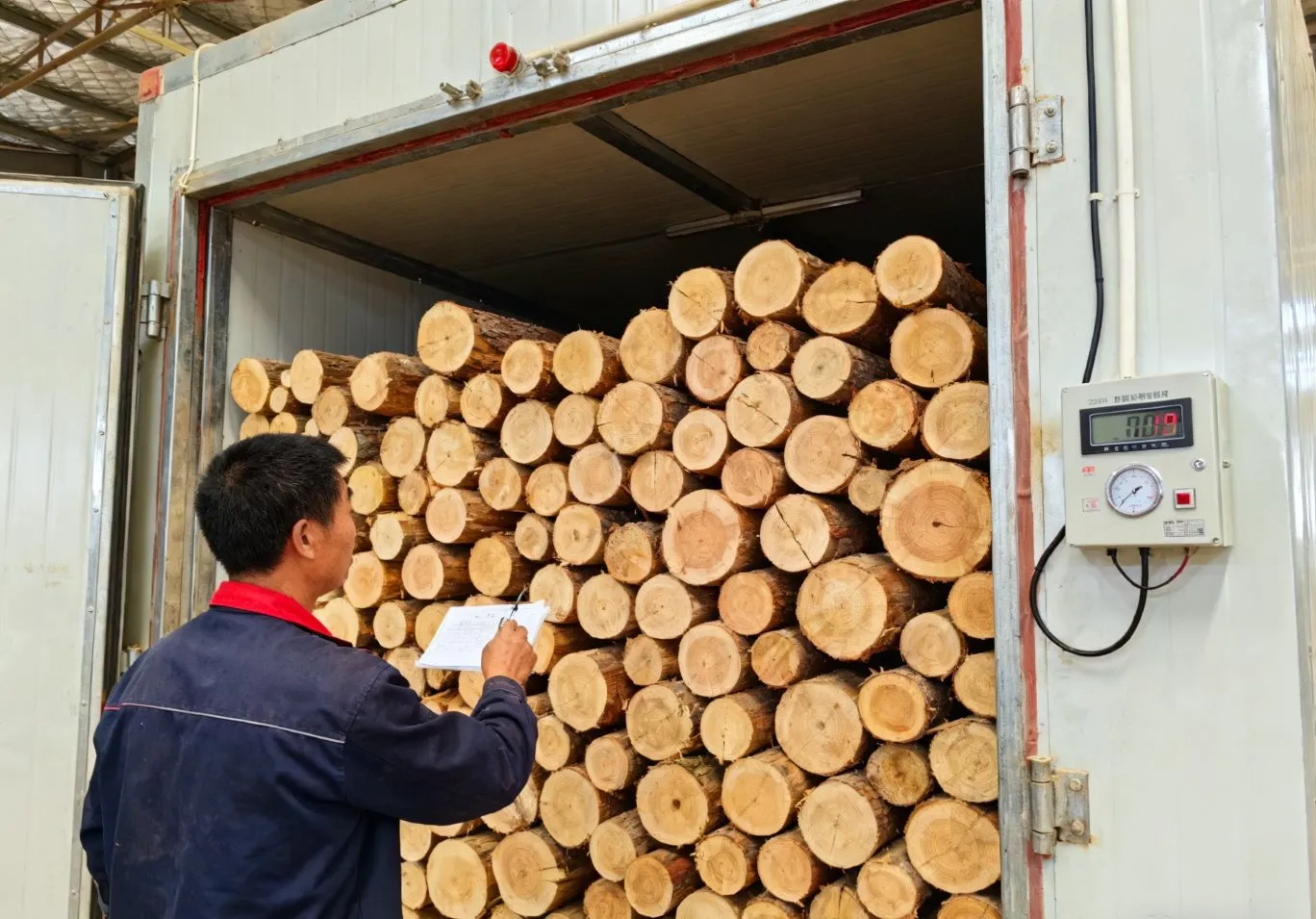 Solid Wood Furniture Log Drying