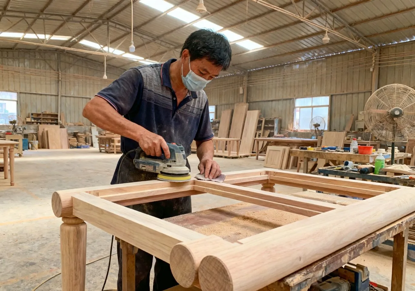 Solid Wood Furniture Sanding