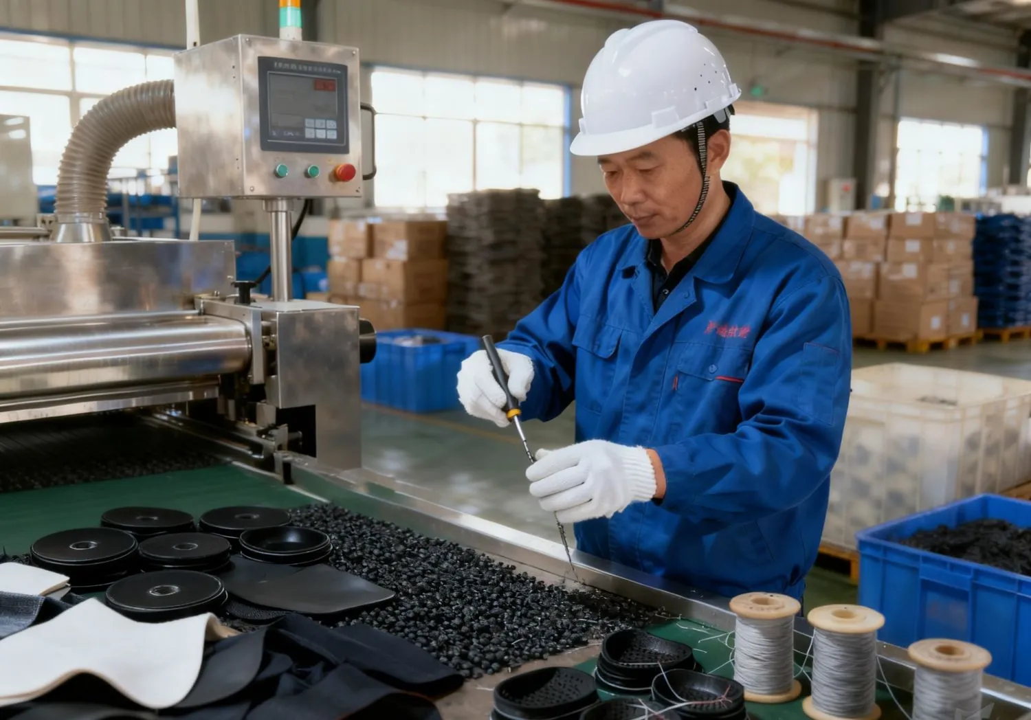 Sporting Goods Raw Material Preparation & Selection