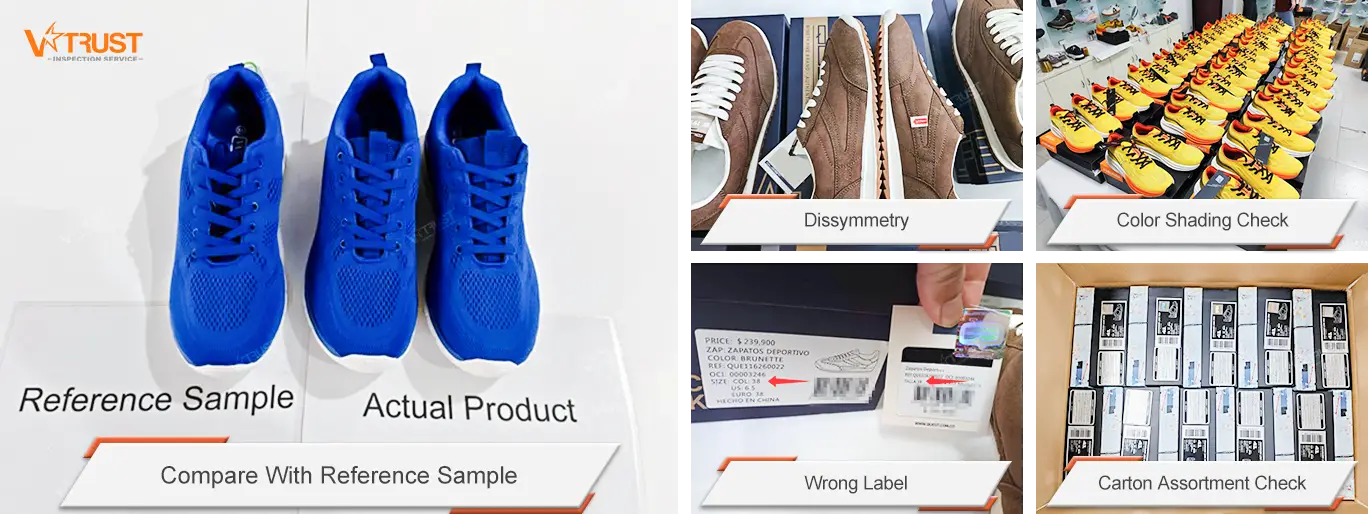 Sports Shoes Quality Inspection Services