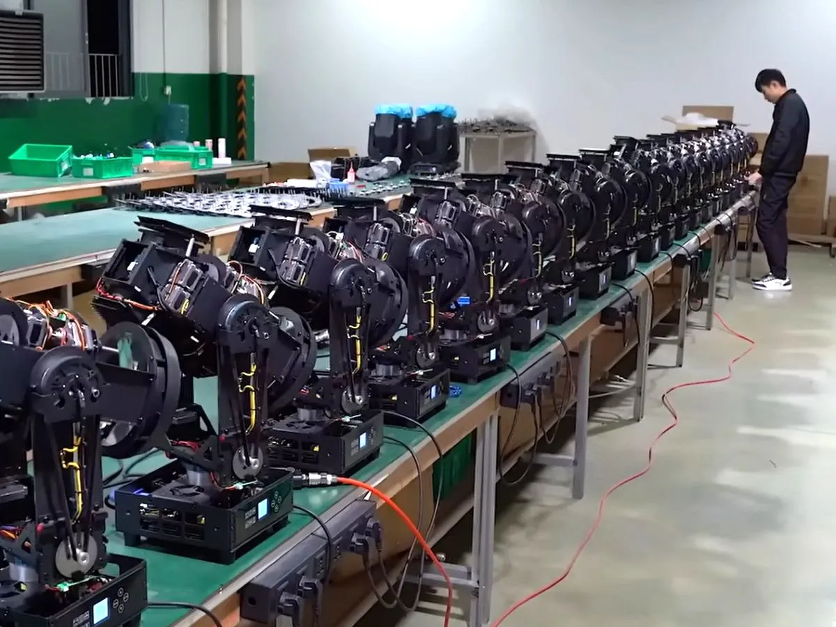 Stage Lights Final Assembly