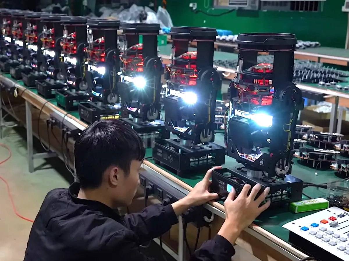 Stage Lights Function Safety Test