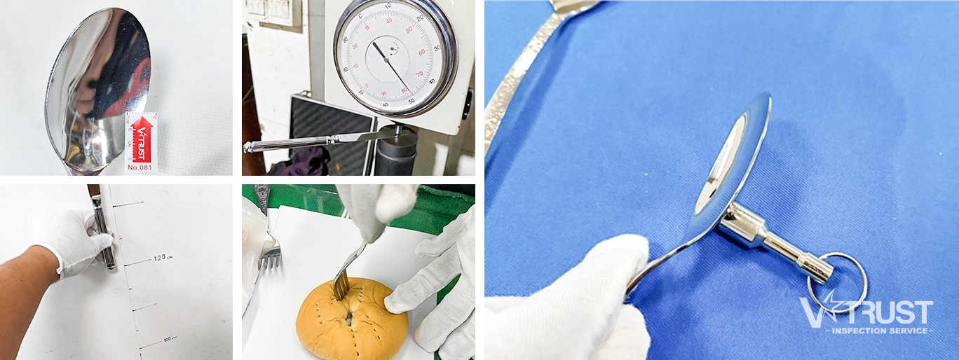 Stainless Steel Tableware On-Site Testing