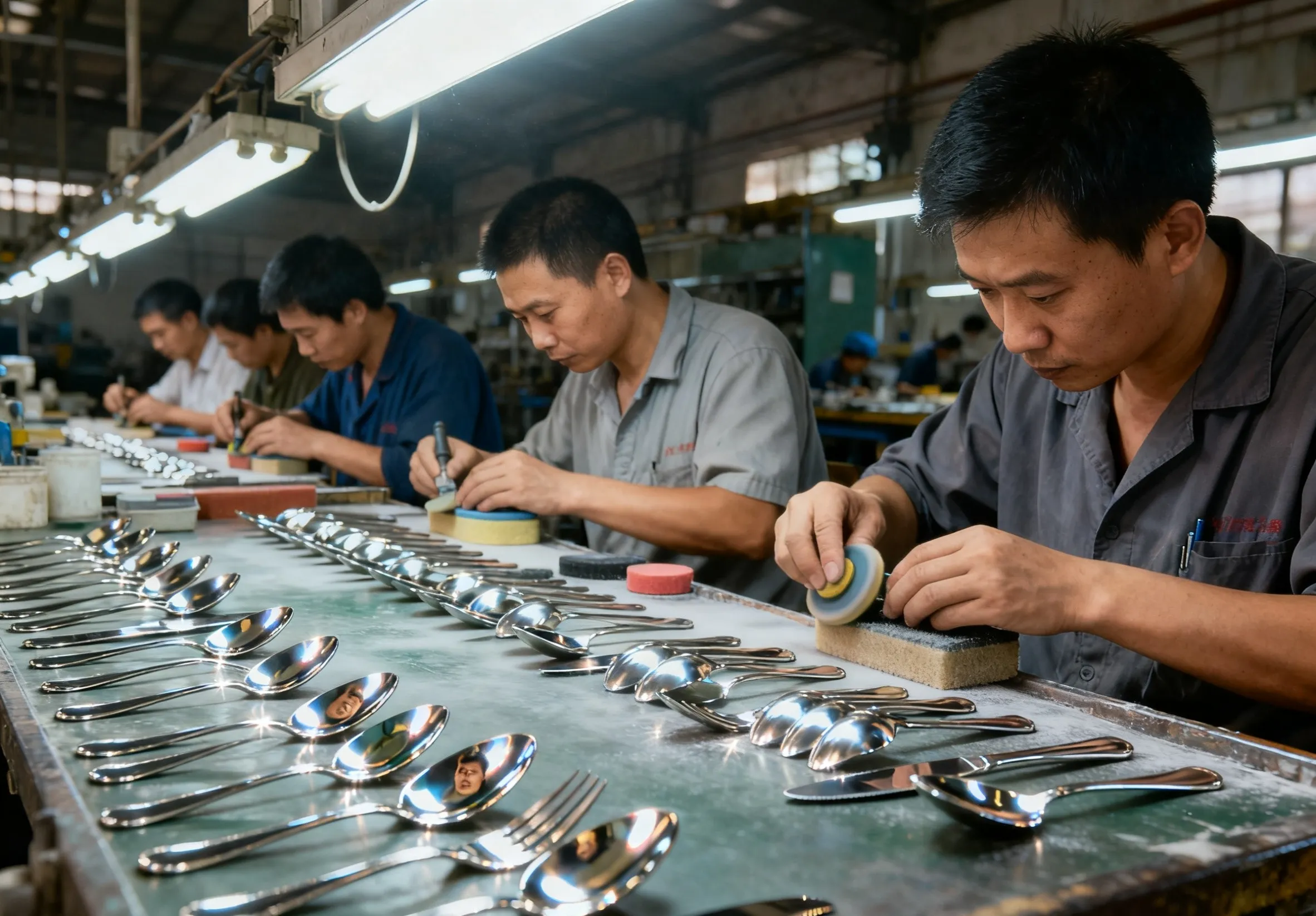Tableware Fine Polishing