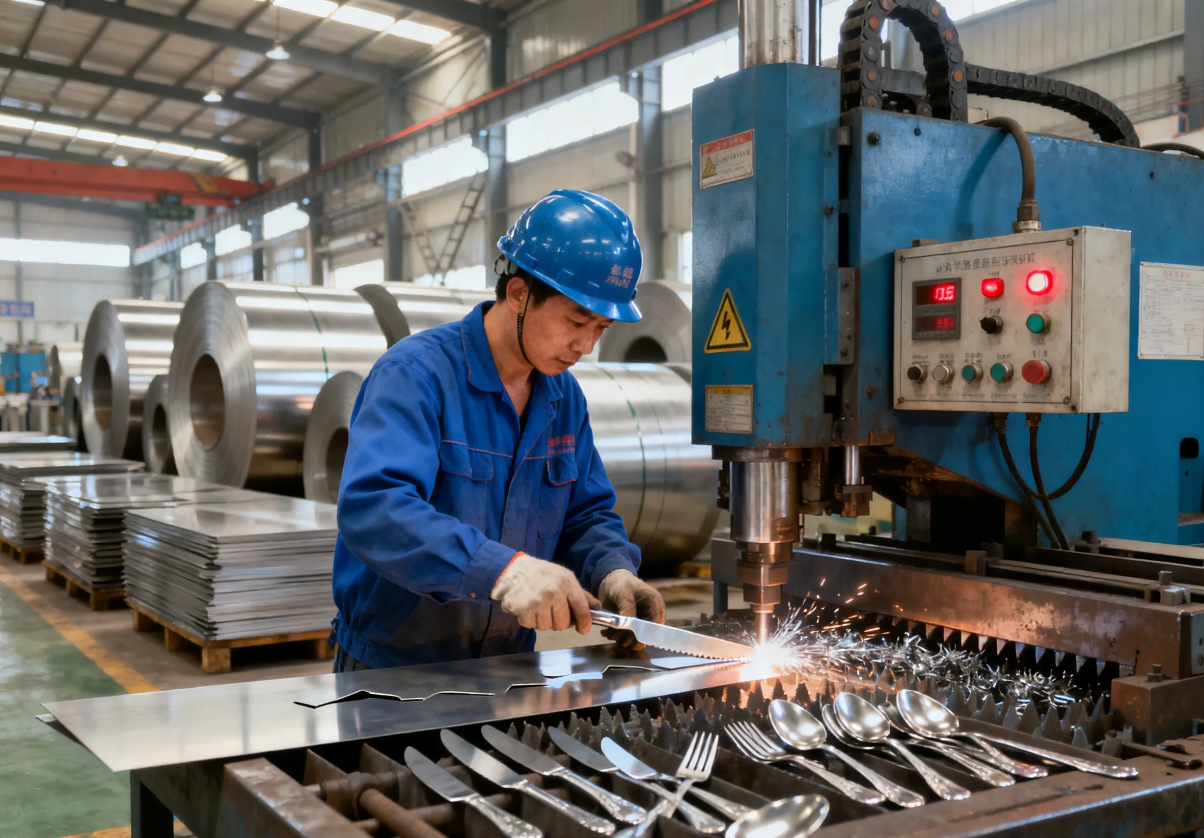 Tableware Material Preparation Blanking