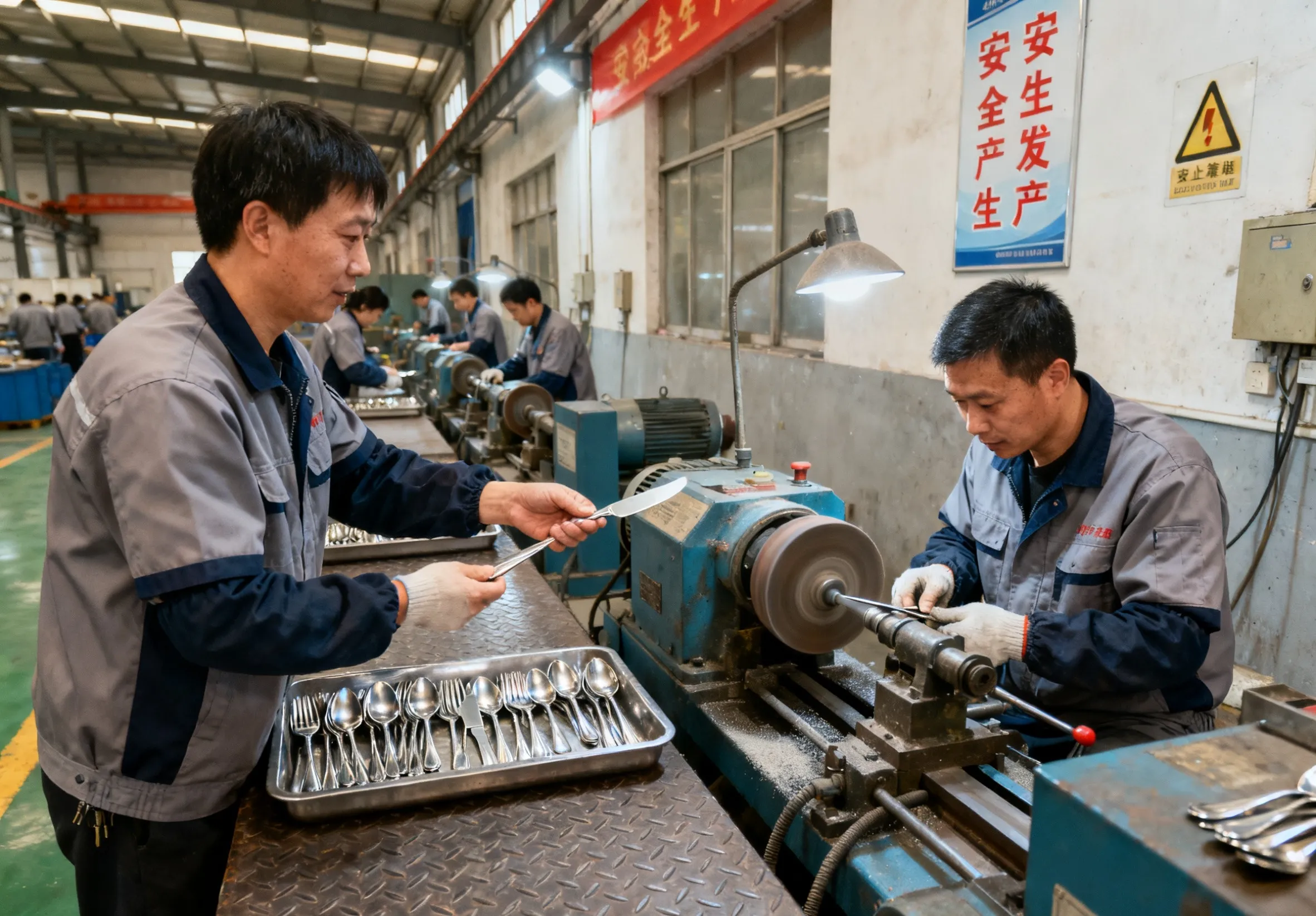 Tableware Rough Polishing