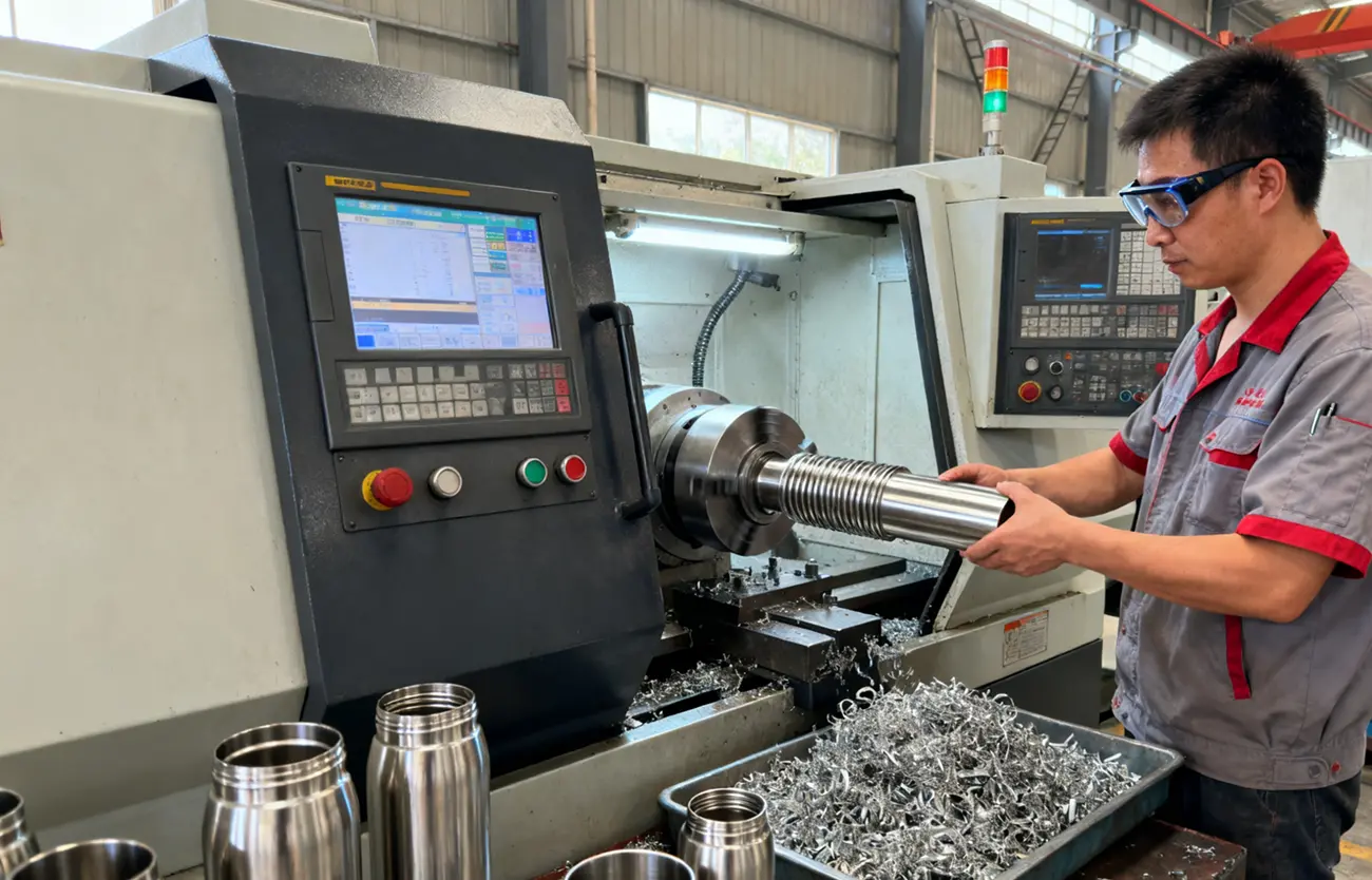 Thermos-Flask Stainless Steel Inner and Outer Liner Forming