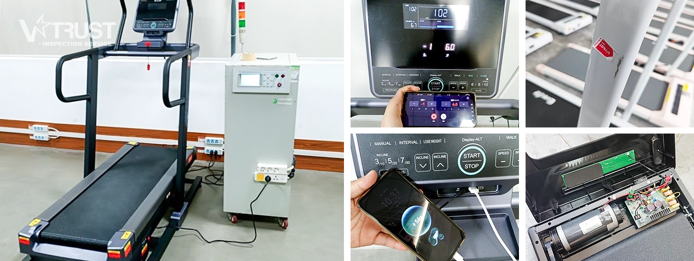Treadmill Quality Inspection in Asia