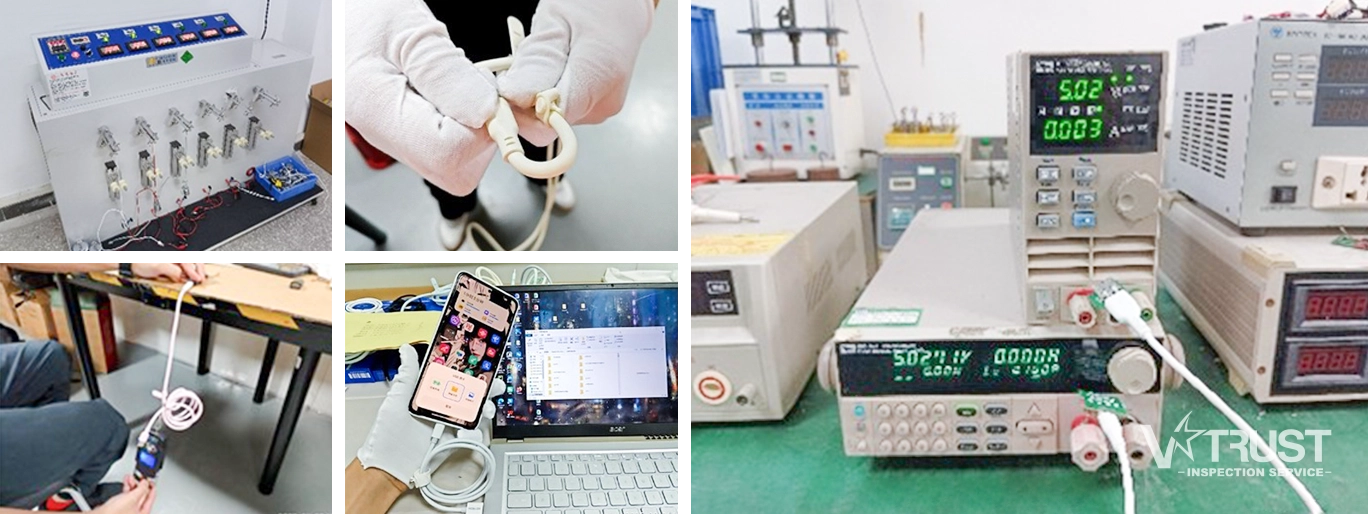 USB Charging Cables On-Site Tests