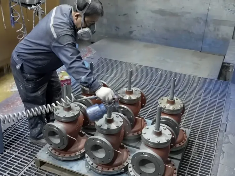 Valve Products Cleaning Surface Treatment