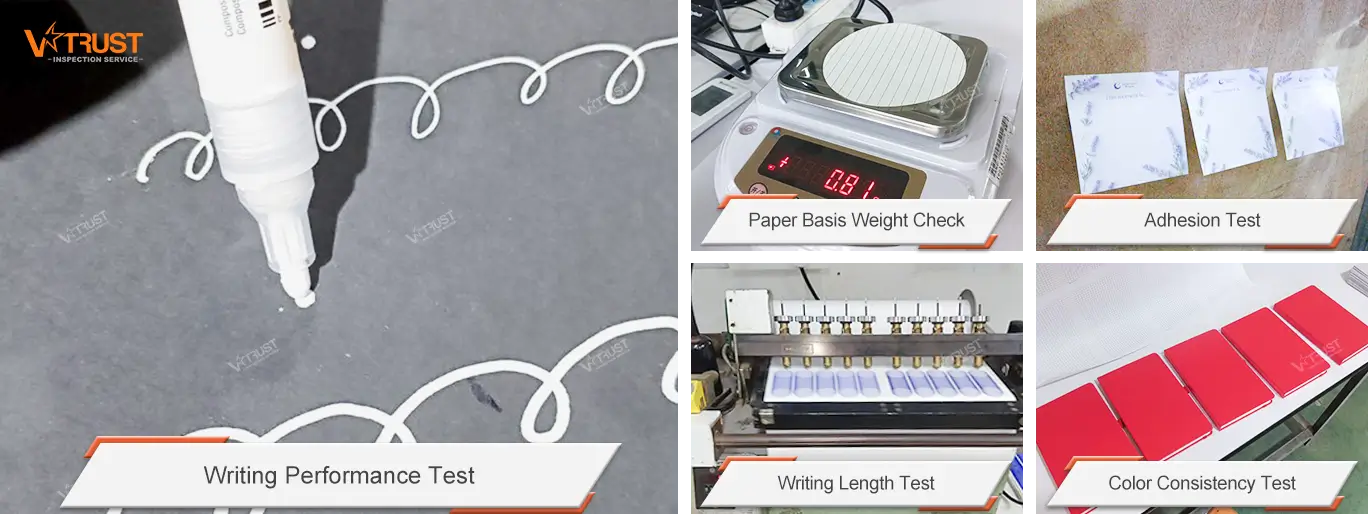 Water-Based Pen Quality Inspection Services in Asia