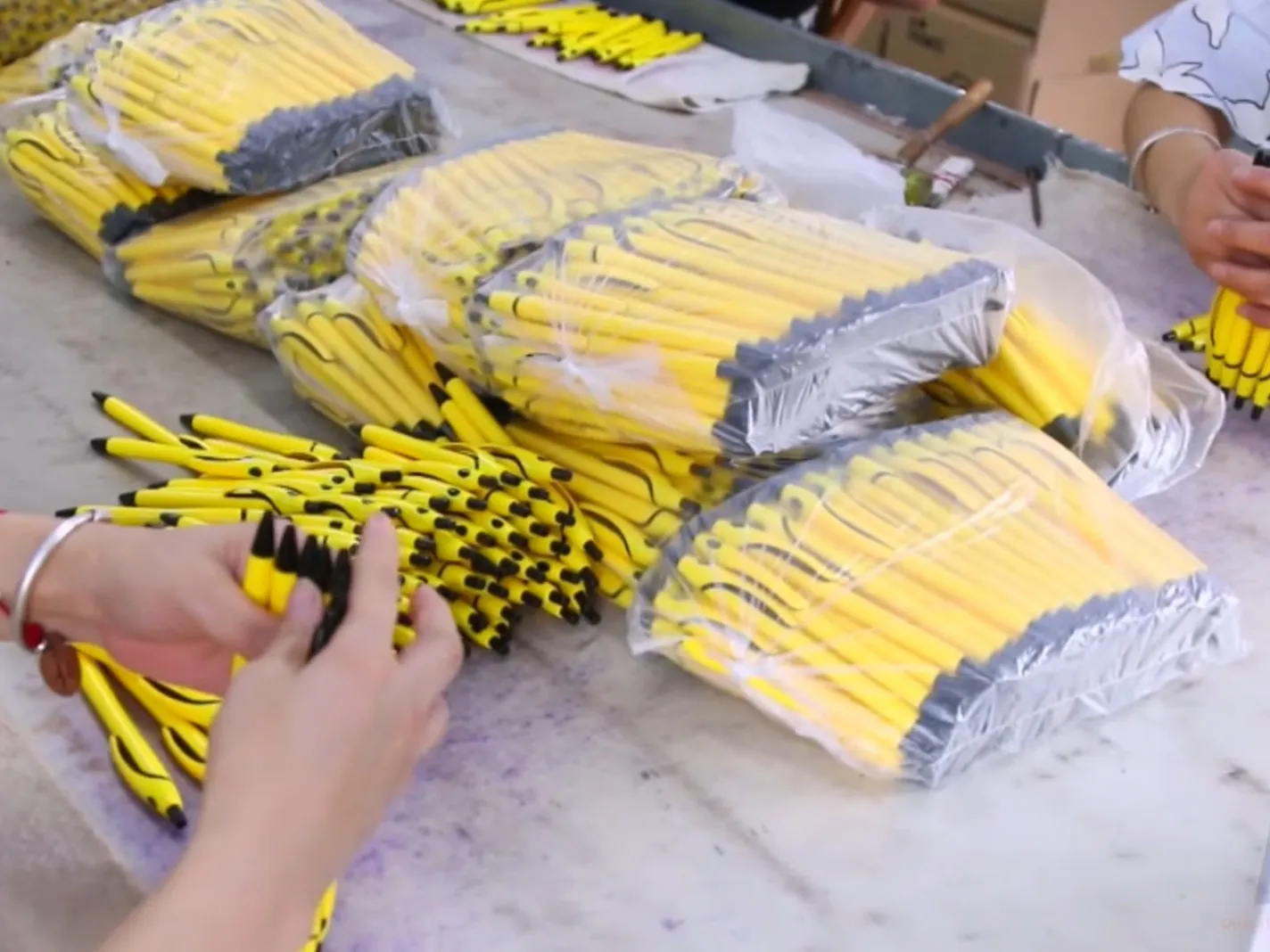 Water-based Pens Quality Inspection Packaging