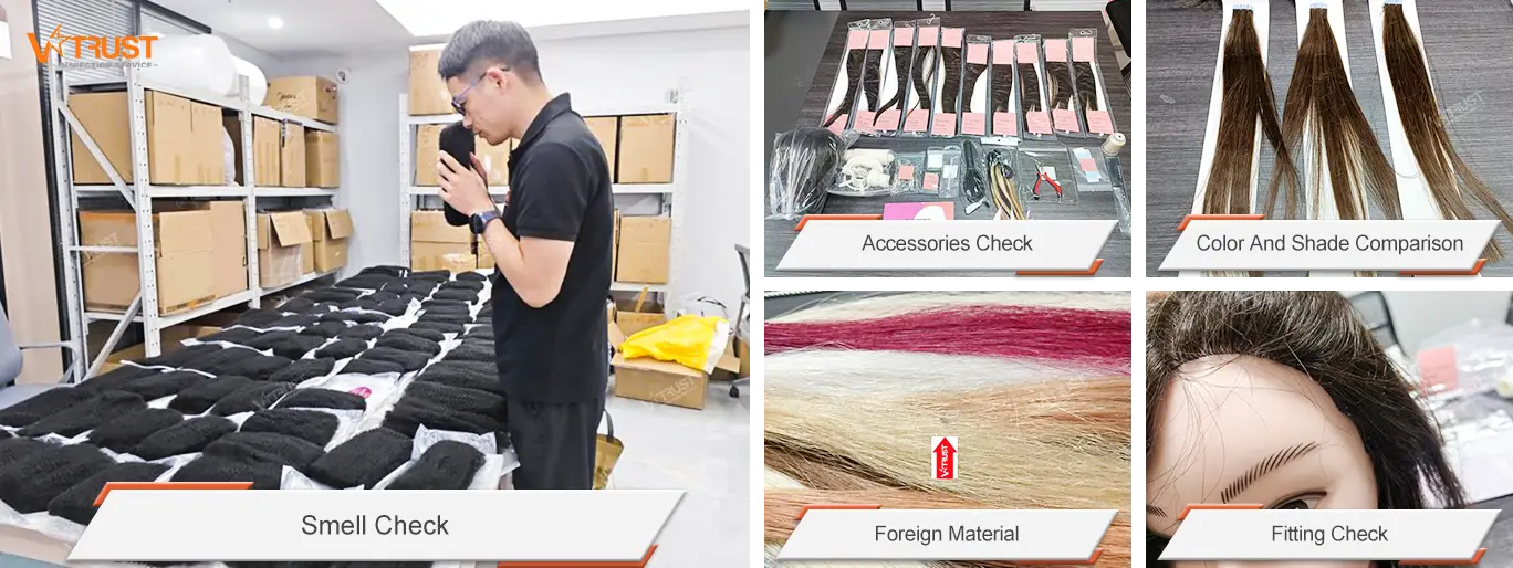 Wigs Product Inspection Services